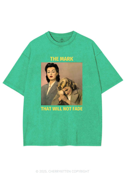 Mark Will Not Fade Pride Y2K Shirts Washed Tee Cherrykitten