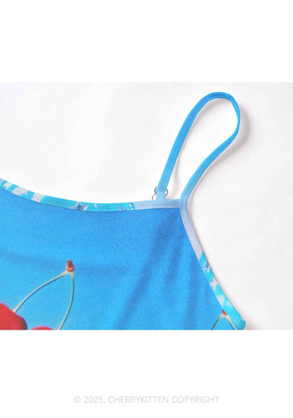 Cherry Jelly Y2K Mesh Cami Tank Cherrykitten