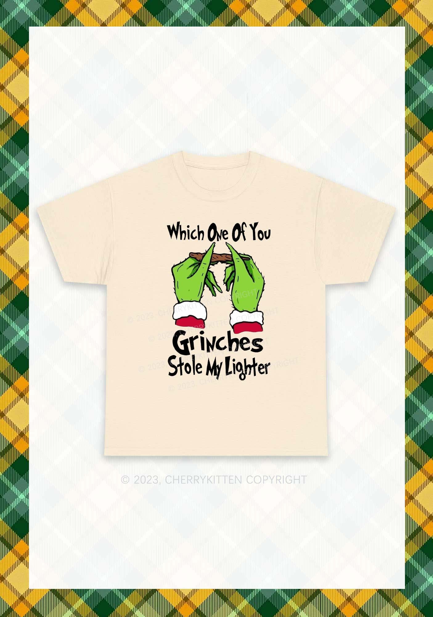 Which One Of You Stole My Lighter Christmas Chunky Shirt Cherrykitten