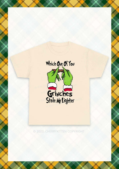 Which One Of You Stole My Lighter Christmas Chunky Shirt Cherrykitten