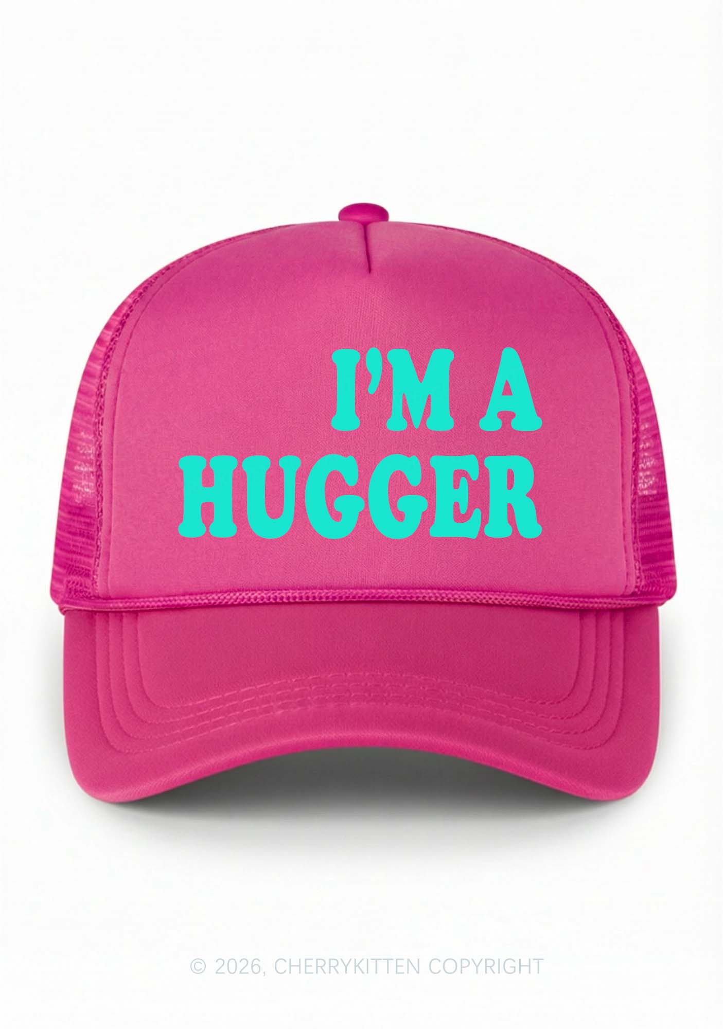 Im A Hugger Pride Y2K Trucker Hat Cherrykitten
