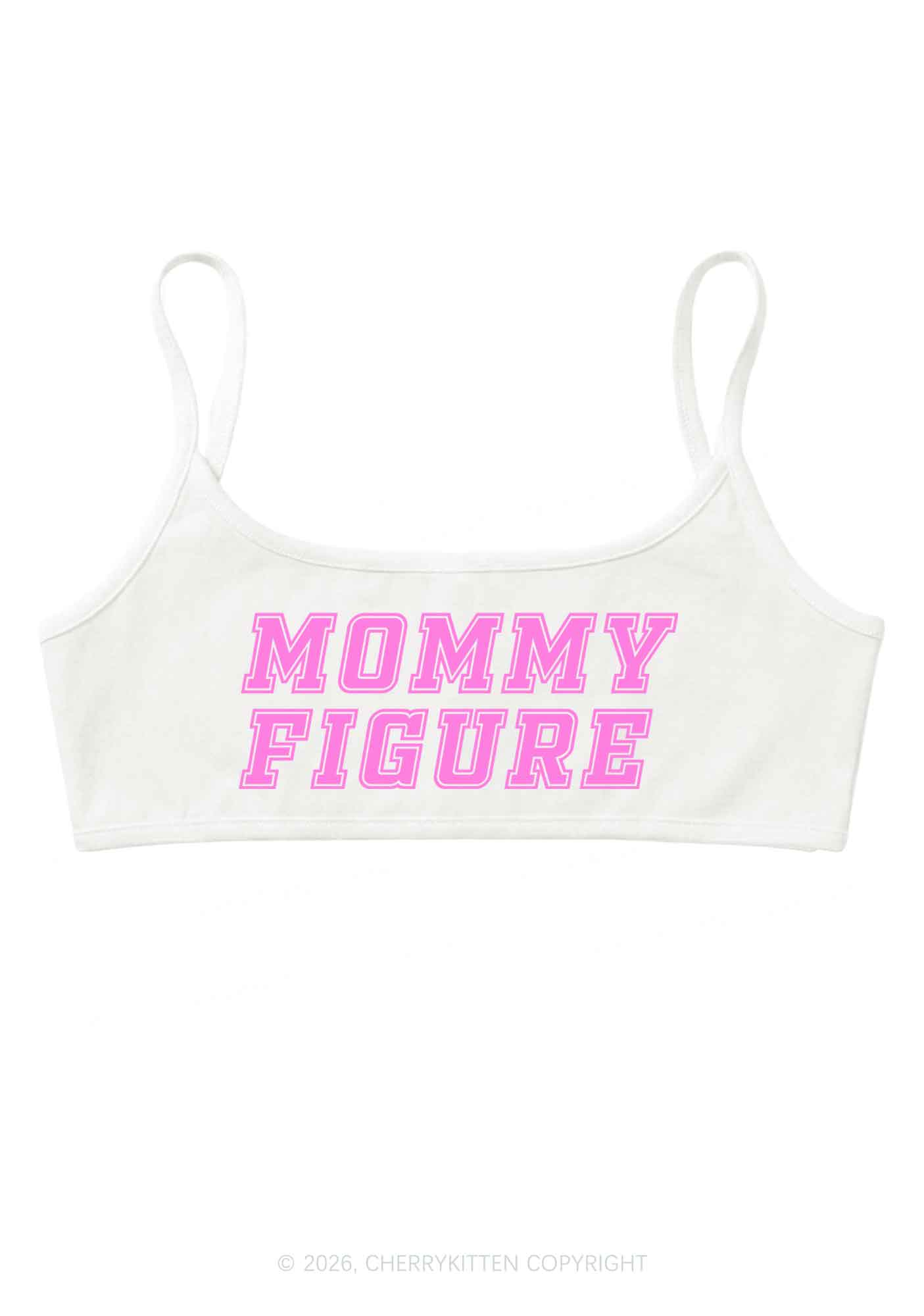 Mommy Figure Y2K Super Crop Cami Cherrykitten