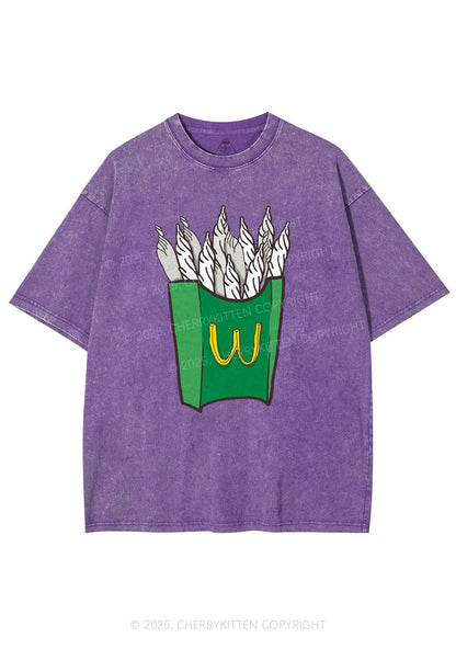 M Smoke Y2K Washed Tee Cherrykitten
