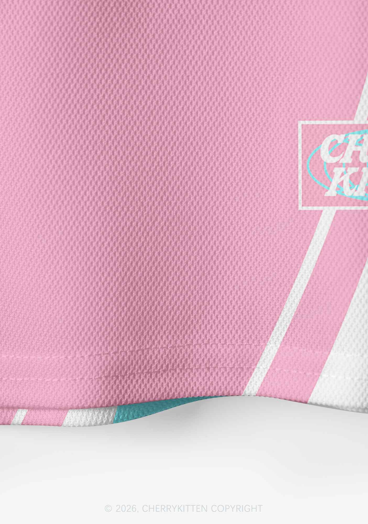 Baby Gay Pride Y2K Crop Sport Jersey Shirts Cherrykitten