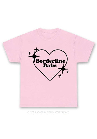 Borderline Personality Babe Y2K Chunky Shirt Cherrykitten