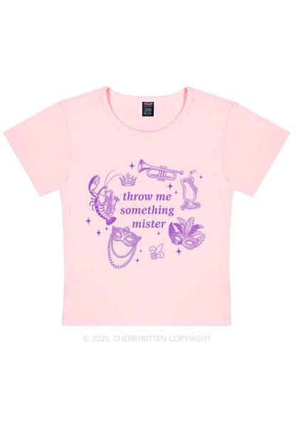 Throw Me Something Mister Y2K Baby Tee Cherrykitten