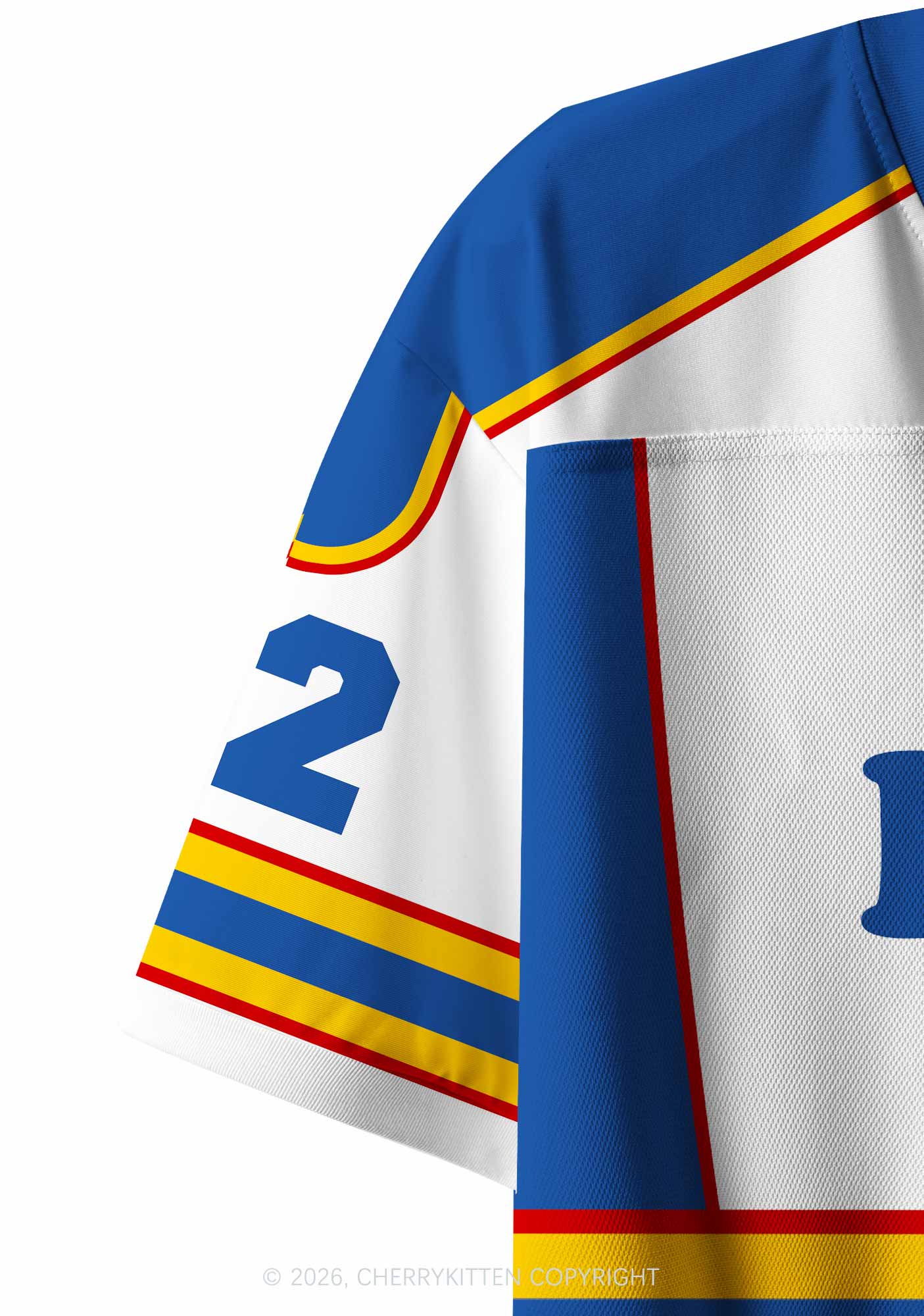 I Love Hockey Boy JL Y2K Crop Sport Jersey Shirts Cherrykitten