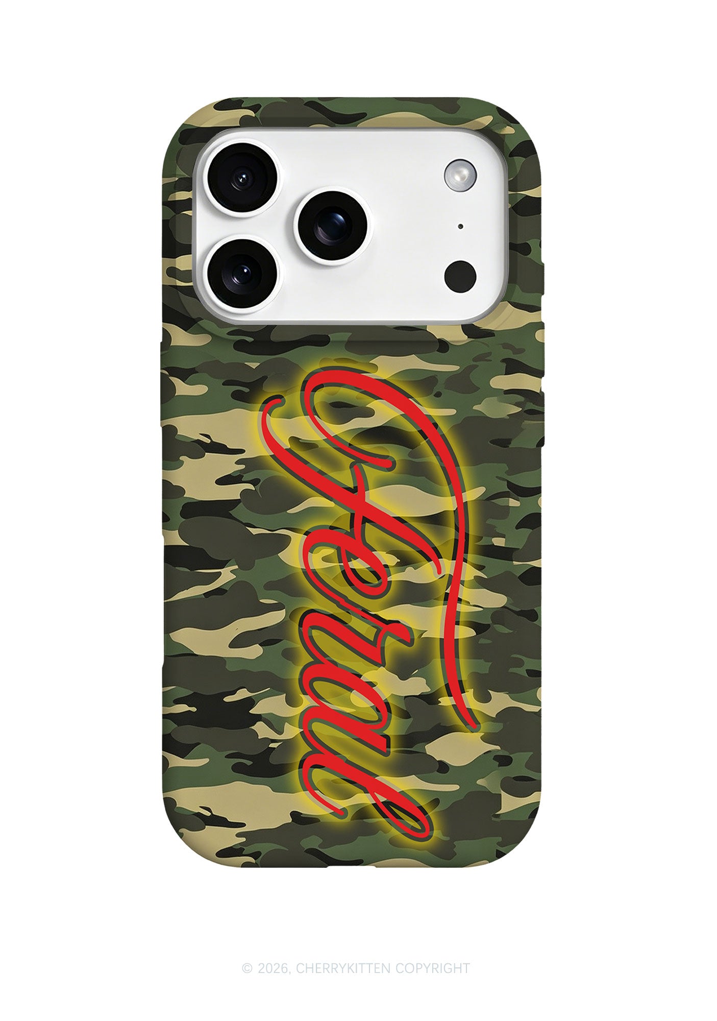 Feral Camo Y2K Phone Case Cherrykitten
