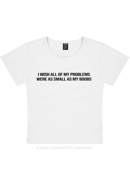 Small As Bxxbs Y2K Baby Tee Cherrykitten