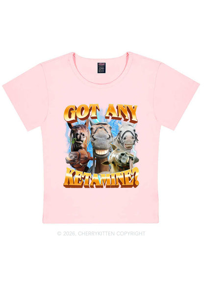Got Any Kxxamine Y2K Baby Tee Cherrykitten