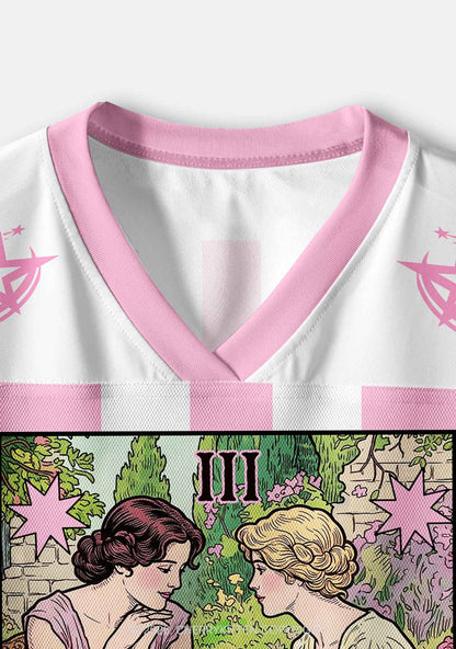 Garden Chat Pride Y2K Crop Sport Jersey Shirts Cherrykitten