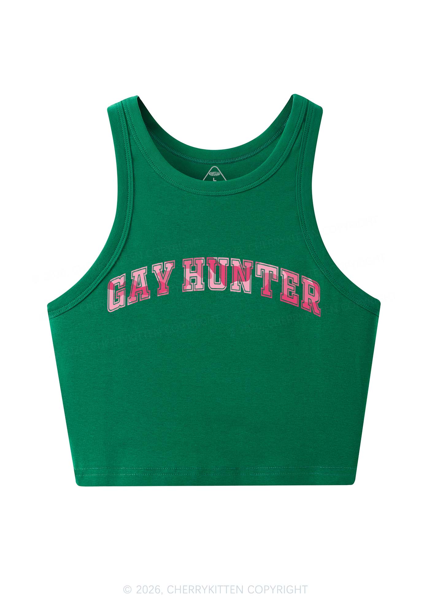 Gay Hunter Pride Y2K Crop Tank Top Cherrykitten