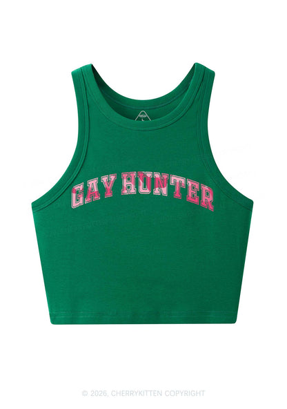 Gay Hunter Pride Y2K Crop Tank Top Cherrykitten
