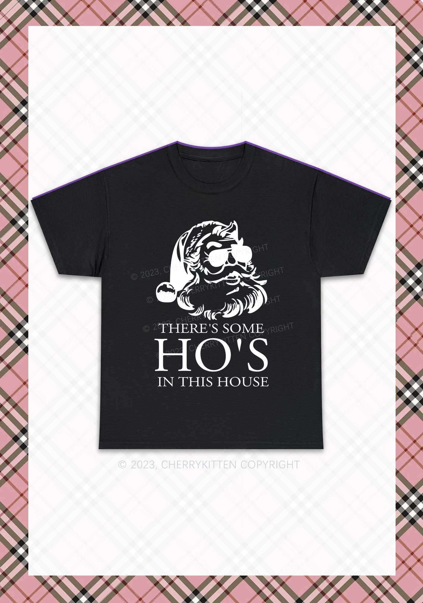 There's Some HO'S In This House Christmas Chunky Shirt Cherrykitten