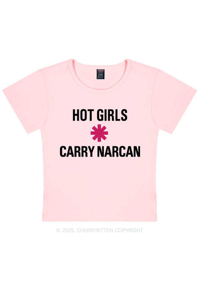 Hot Girls Carry Nxrcan Y2K Baby Tee Cherrykitten