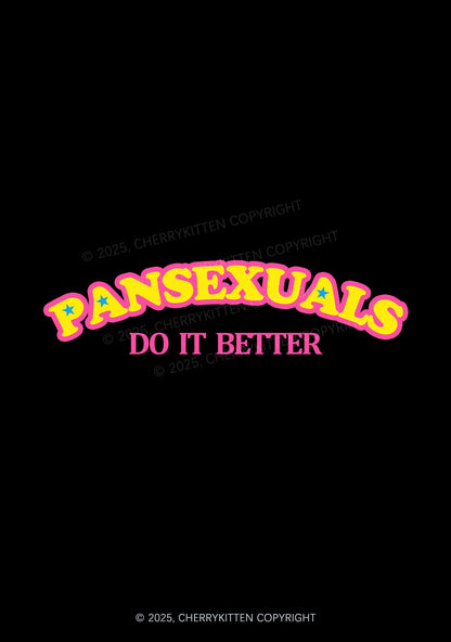 Pansexuals Do It Better Pride 1Pc Y2K Pin Badge Cherrykitten