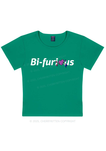 Bifurious Pride Y2K Baby Tee Cherrykitten