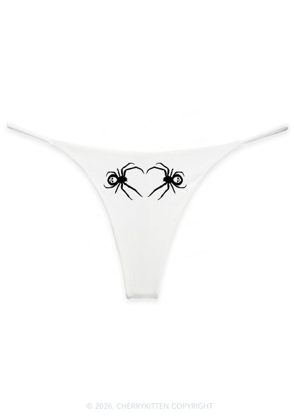 Skull Spider Y2K Bikini String Thong Cherrykitten