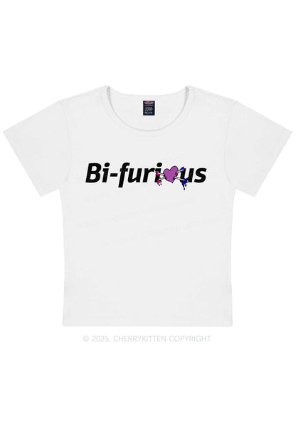 Bifurious Pride Y2K Baby Tee Cherrykitten