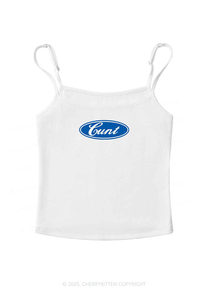 Oval Cxxt Y2K Spaghetti Strap Cami Cherrykitten