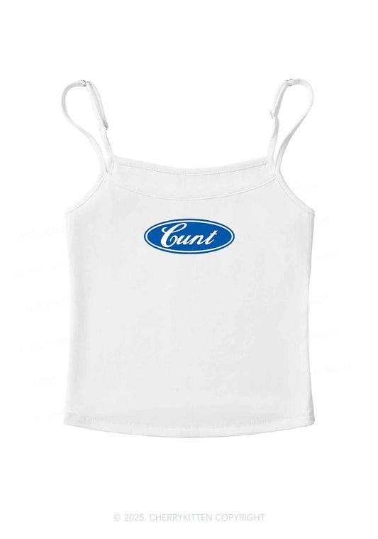 Oval Cxxt Y2K Spaghetti Strap Cami Cherrykitten