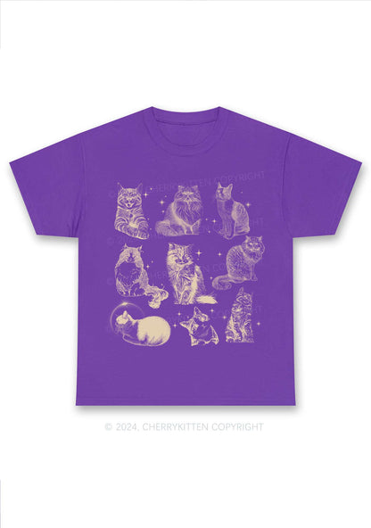 Retro Kitten Y2K Chunky Shirt Cherrykitten