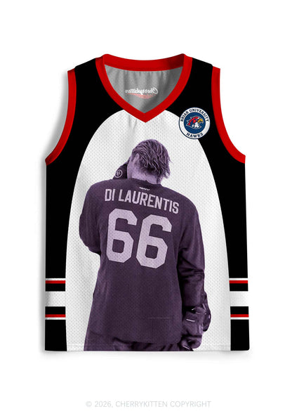Hockey Player DL Y2K Sport Jersey Tank Cherrykitten