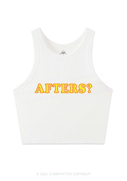 Afters Y2K Crop Tank Top Cherrykitten
