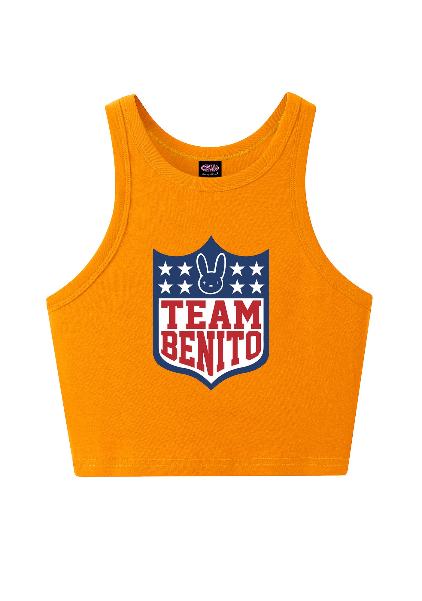 Team Bunny Y2K Crop Tank Top Cherrykitten