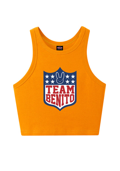 Team Bunny Y2K Crop Tank Top Cherrykitten