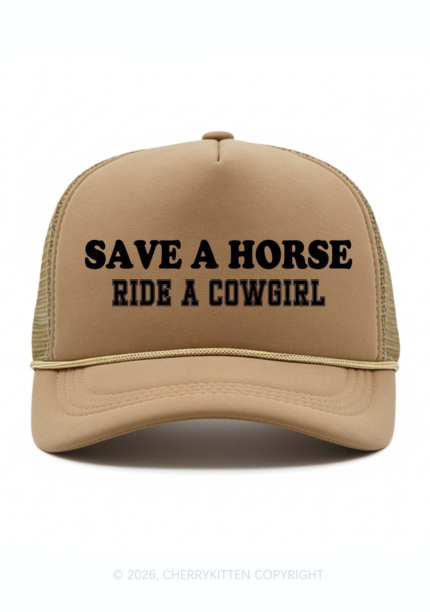 Ride A Cowgirl Y2K Trucker Hat Cherrykitten