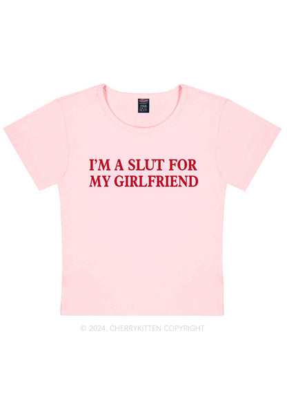 Slxt For My Girlfriend Y2K Valentine's Day Baby Tee Cherrykitten
