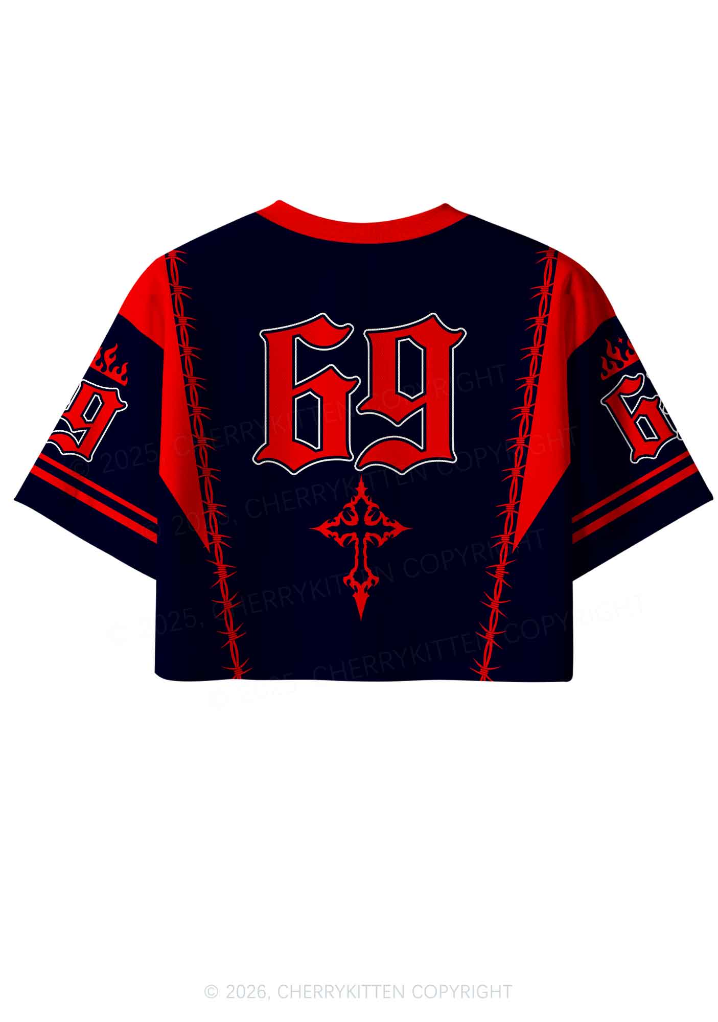 Black I Let Femmes Top Me Pride Y2K Crop Sport Jersey Shirts Cherrykitten