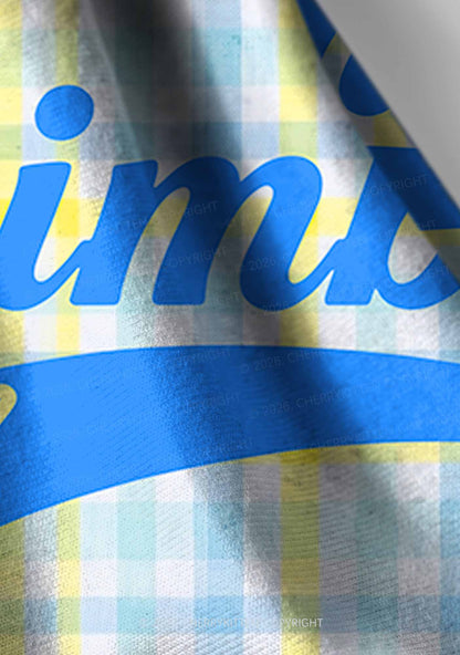 Blue Bimbo Y2K Print Headband Cherrykitten