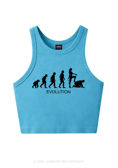 Female Evolution Y2K Crop Tank Top Cherrykitten