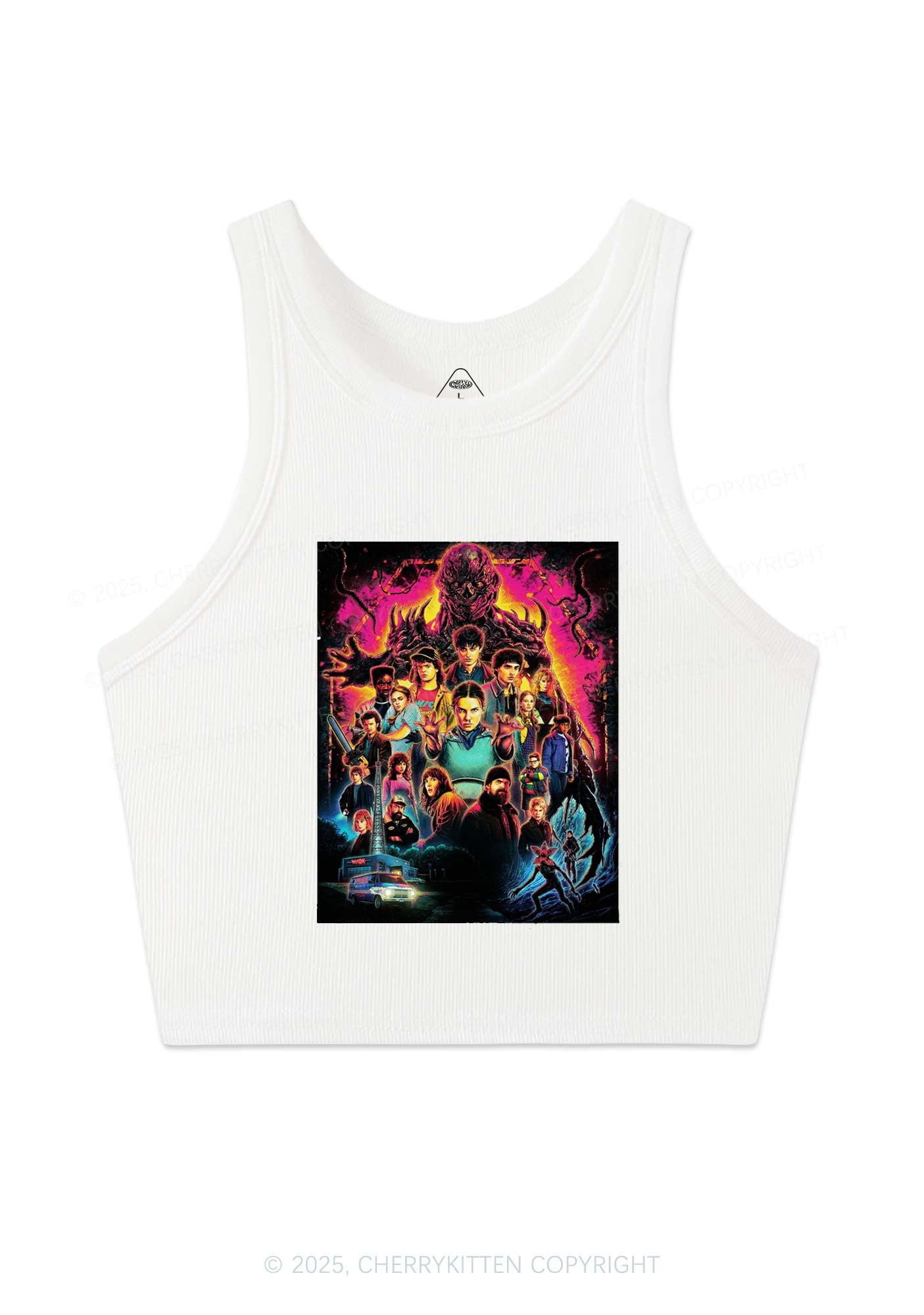 Young Adventure Y2K Crop Tank Top Cherrykitten