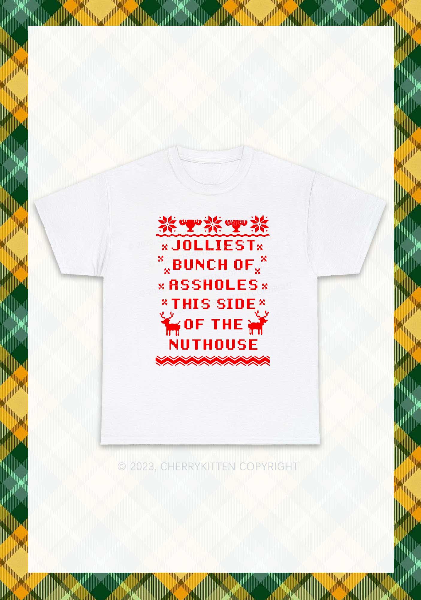 Jolliest Christmas Chunky Shirt Cherrykitten