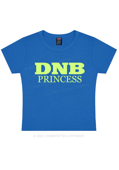DNB Princess Y2K Baby Tee Cherrykitten
