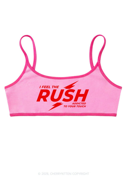 I Feel The Rush Y2K Super Crop Cami Cherrykitten