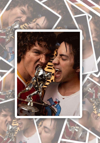 Couple Biting HR 1pc Y2K Sticker Cherrykitten