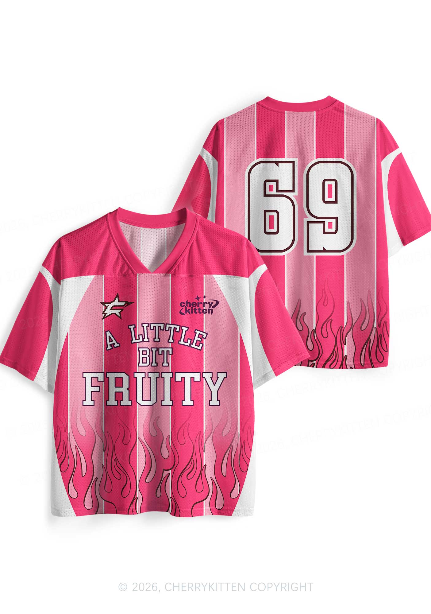 A Little Bit Fruity Pride Y2K Sport Jersey Shirts Cherrykitten