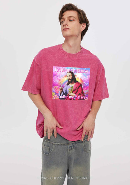 Im Blunt Y2K Shirts Washed Tee Cherrykitten