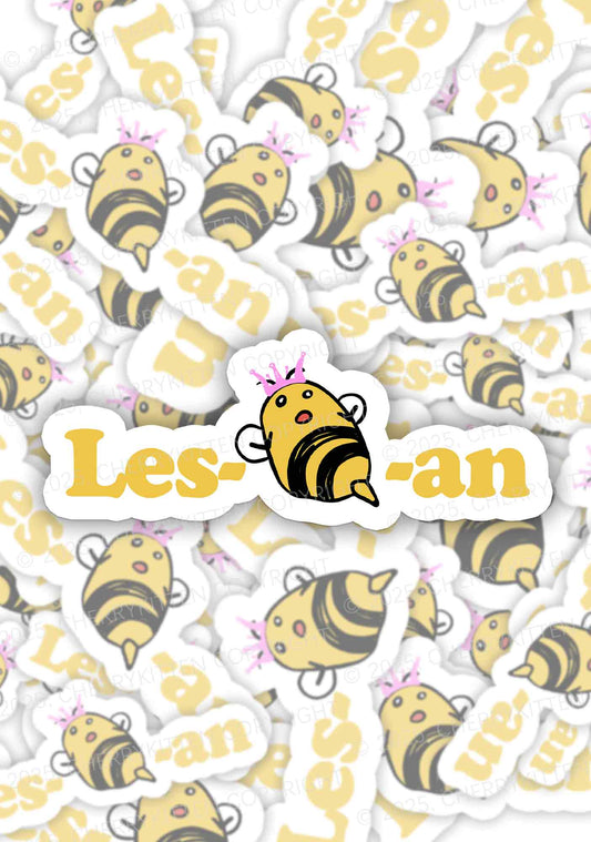 Lesbeean Pride 1Pc Y2K Sticker Cherrykitten