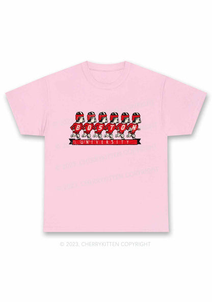 Boston University Super Bowl Y2K Chunky Shirt Cherrykitten
