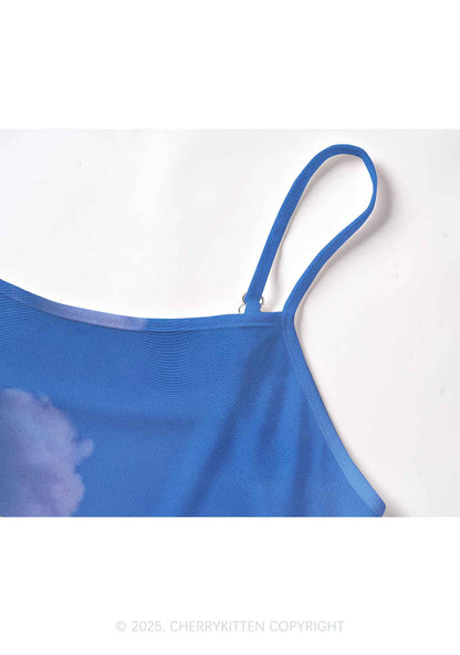 Magic Cat Y2K Mesh Cami Tank Cherrykitten