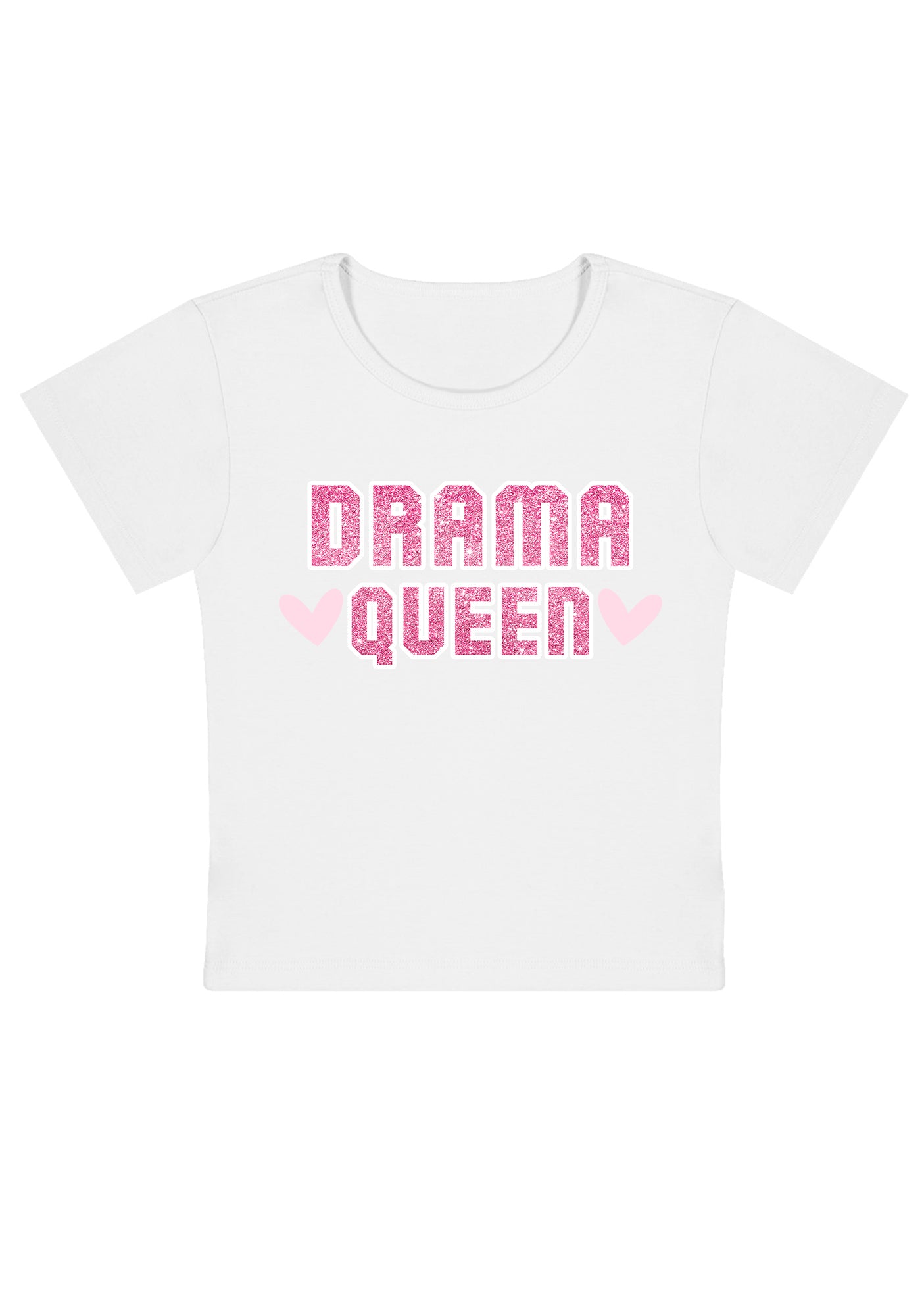 Drama Queen Y2K Baby Tee