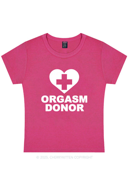 Orgxsm Donor Y2K Baby Tee Cherrykitten