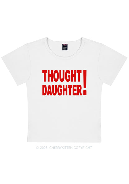 Thought Daughter Y2K Baby Tee Cherrykitten