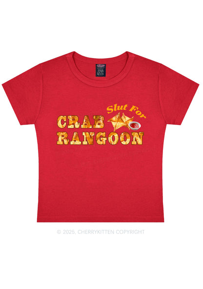 Slxt For Carb Rangoon Y2K Baby Tee Cherrykitten