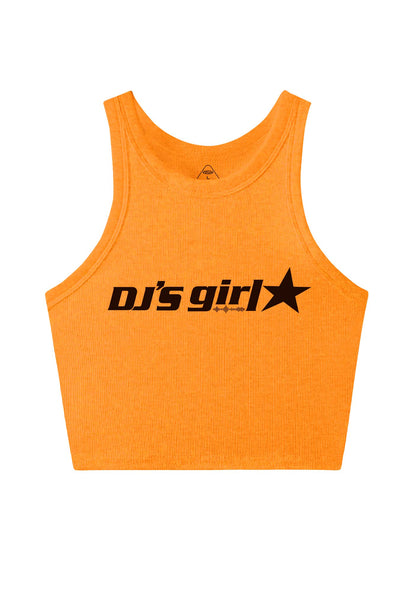 DJs Girl Y2K Crop Tank Top Cherrykitten